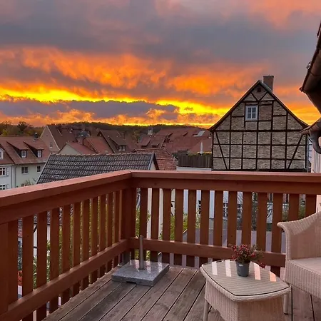 Tatil Evi Mittelalterdomizil Mit Balkon Und Parkplaetzen Quedlinburg