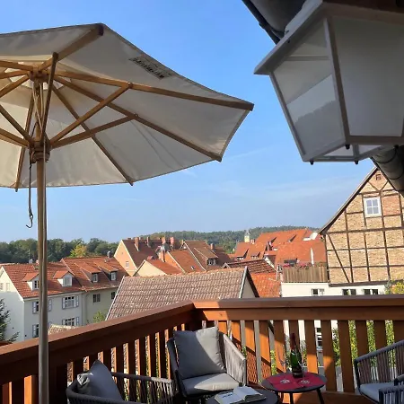 펜션 Mittelalterdomizil Mit Balkon Und Parkplaetzen *
