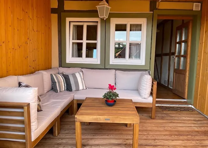 Mittelalterdomizil Mit Balkon Und Parkplaetzen Дом отдыха Кведлинбург