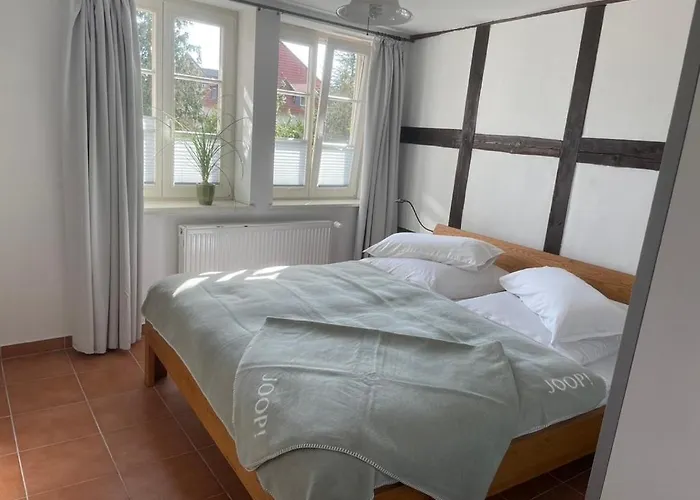 Semesterbostad Mittelalterdomizil Mit Balkon Und Parkplaetzen Quedlinburg