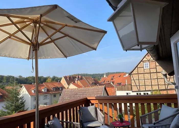 Дом отдыха Mittelalterdomizil Mit Balkon Und Parkplaetzen *