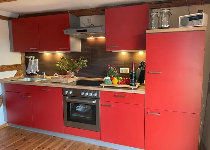 Дом отдыха Mittelalterdomizil Mit Balkon Und Parkplaetzen