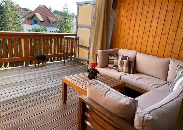 Semesterbostad Mittelalterdomizil Mit Balkon Und Parkplaetzen